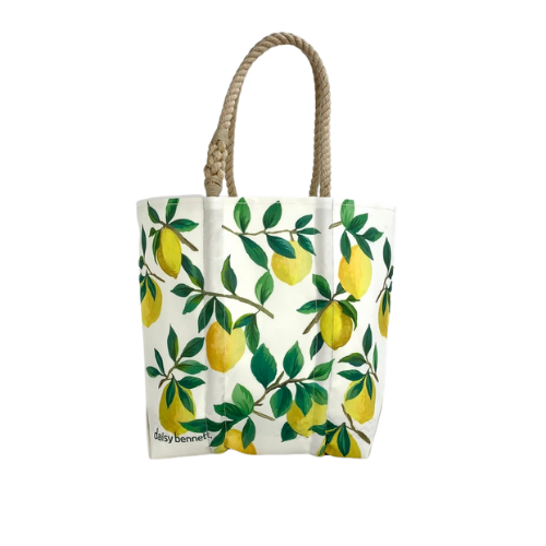 Lemon Tote Bag – Daisy Bennett Designs