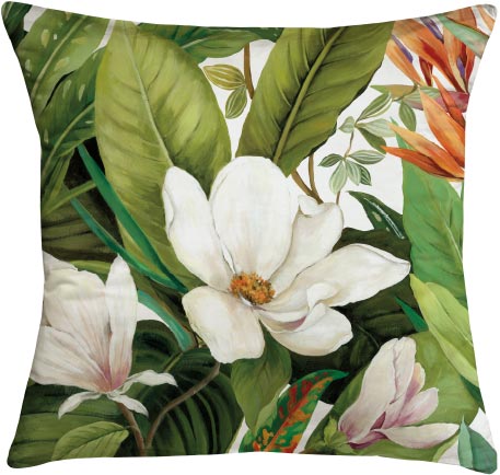 Magnolia Pillow Green Daisy Bennett Designs