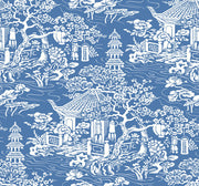 Chinoiserie Toile - Decorating with Blue and White