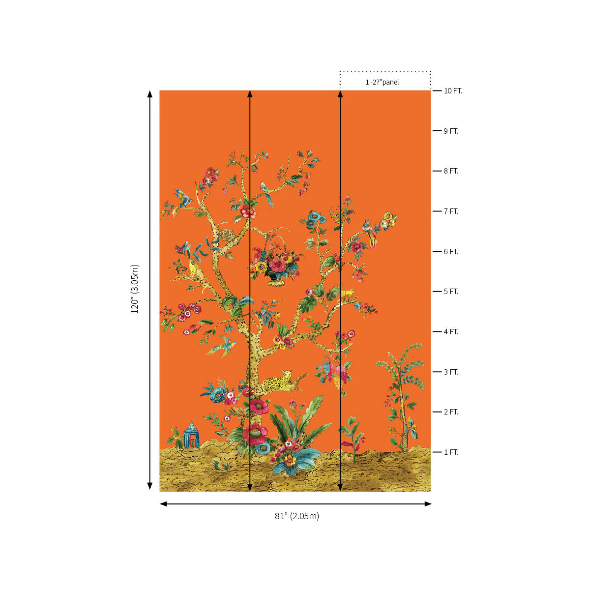 Tanzania Tree Of Life Mural | Clementine