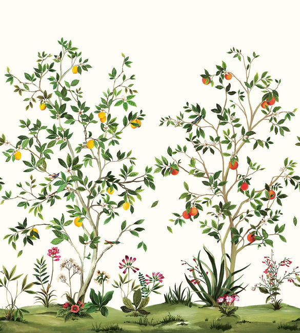 Citrus Grove Mural | Porcelain