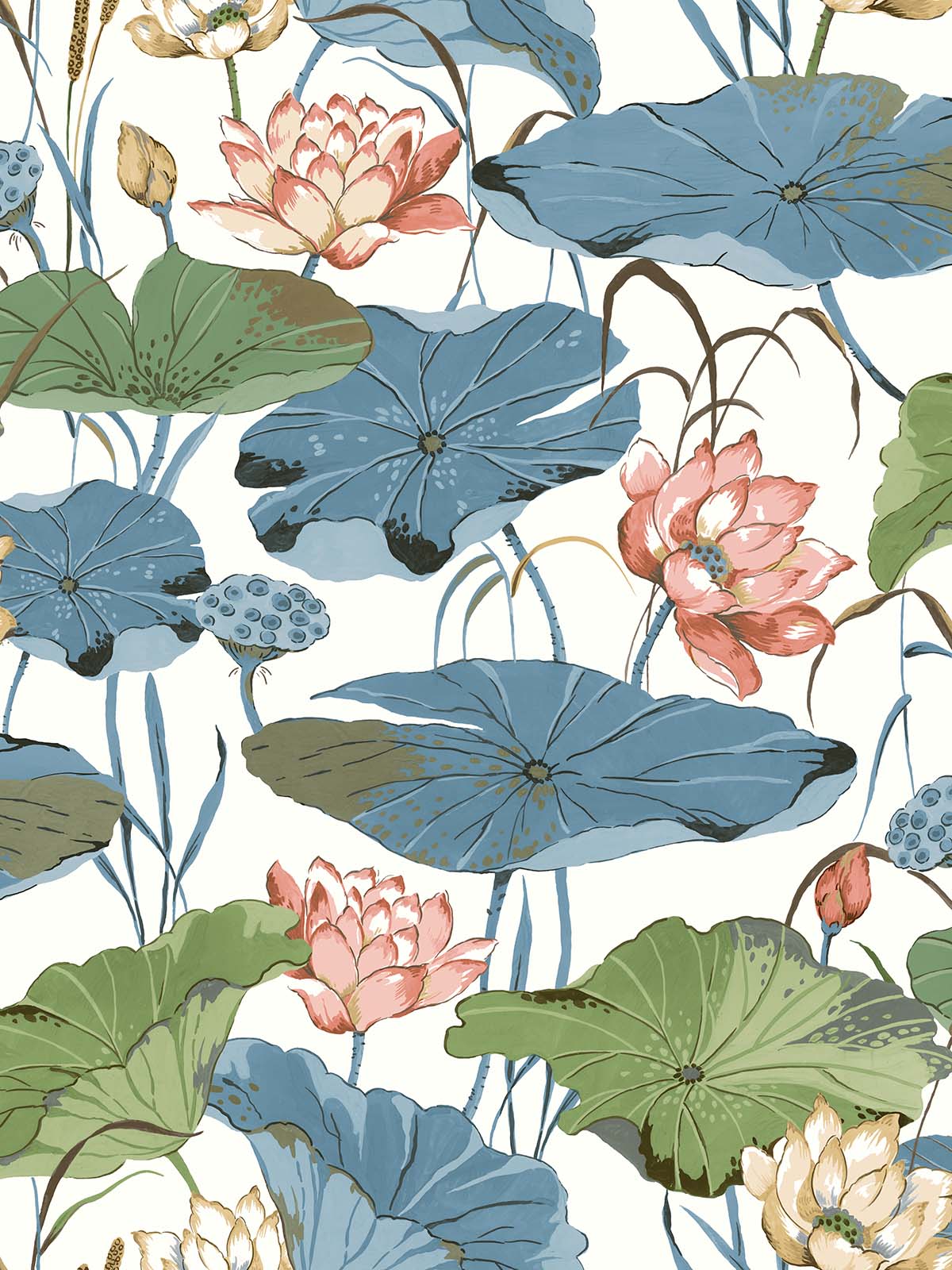 Lotus Flower - Blue