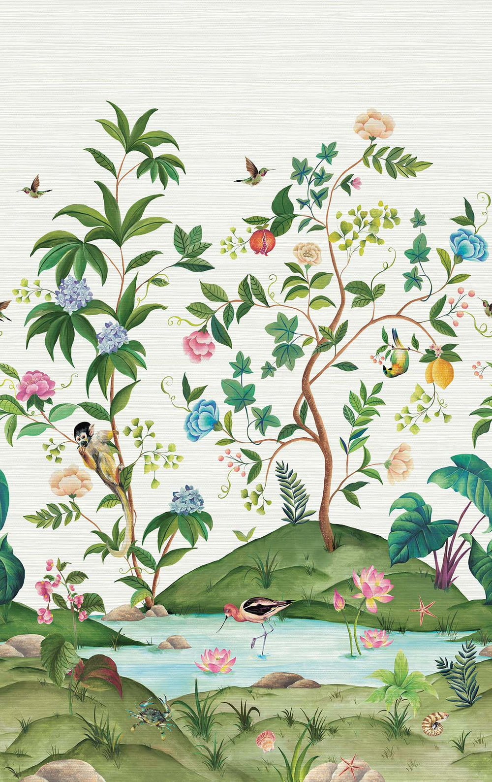 Myanmar Lagoon Mural Natural