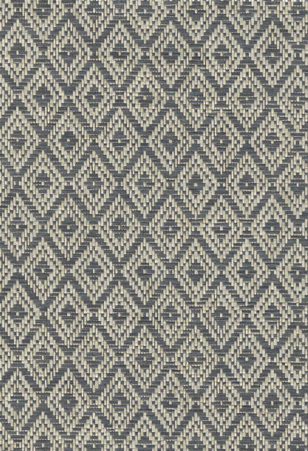 Diamond Back Weave | Charcoal Cream