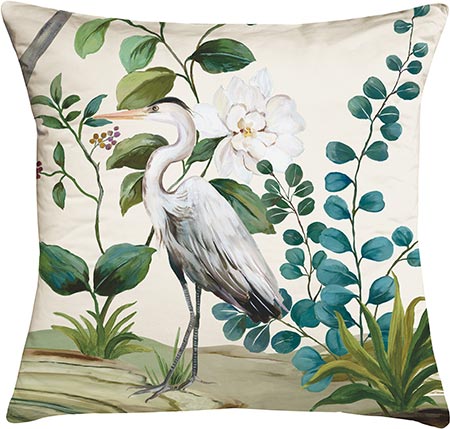 Heron Pillow | Cream