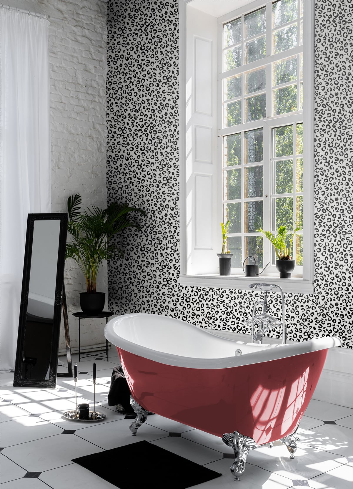 Classic Leopard | Black And White