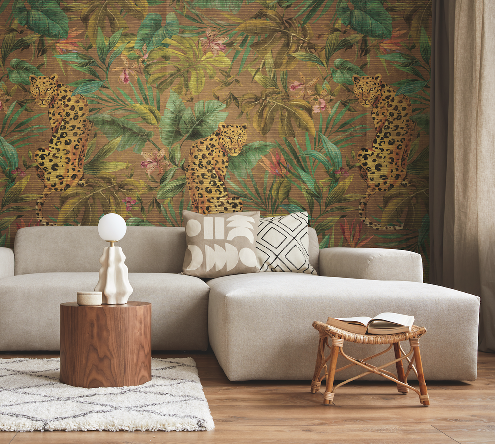 Exotica Mural | Bronze Gold