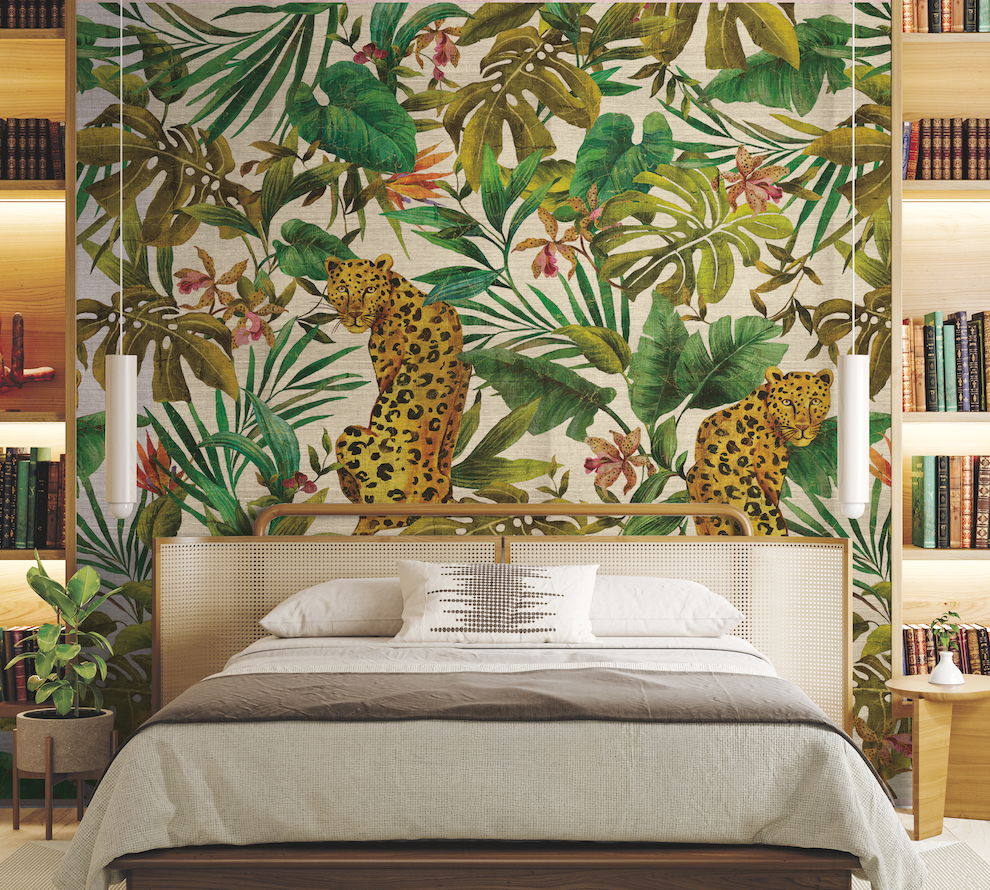 Exotica Mural | Linen