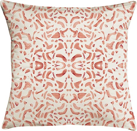 Jasmine Pillow | Coral