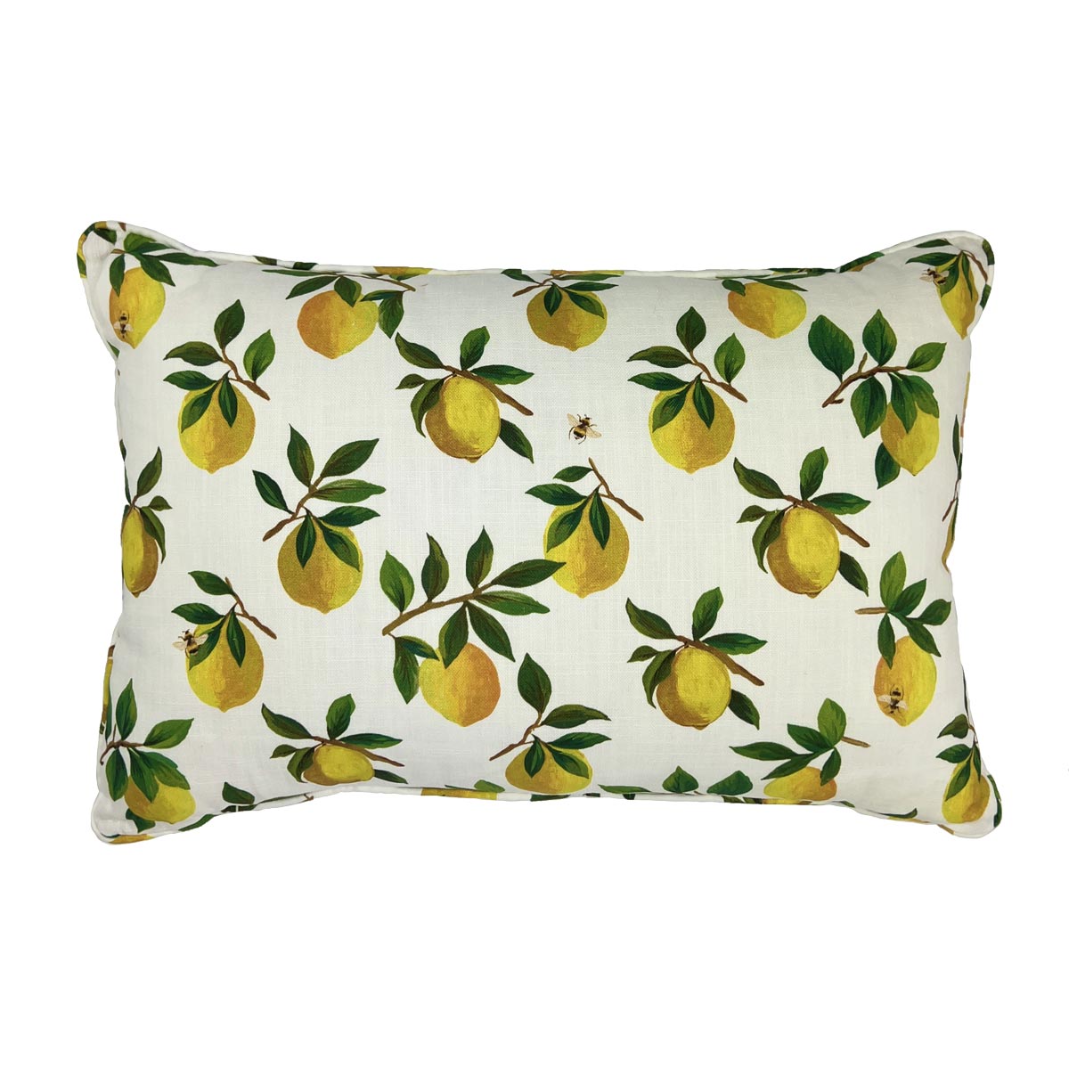 Lemons Pillow | White