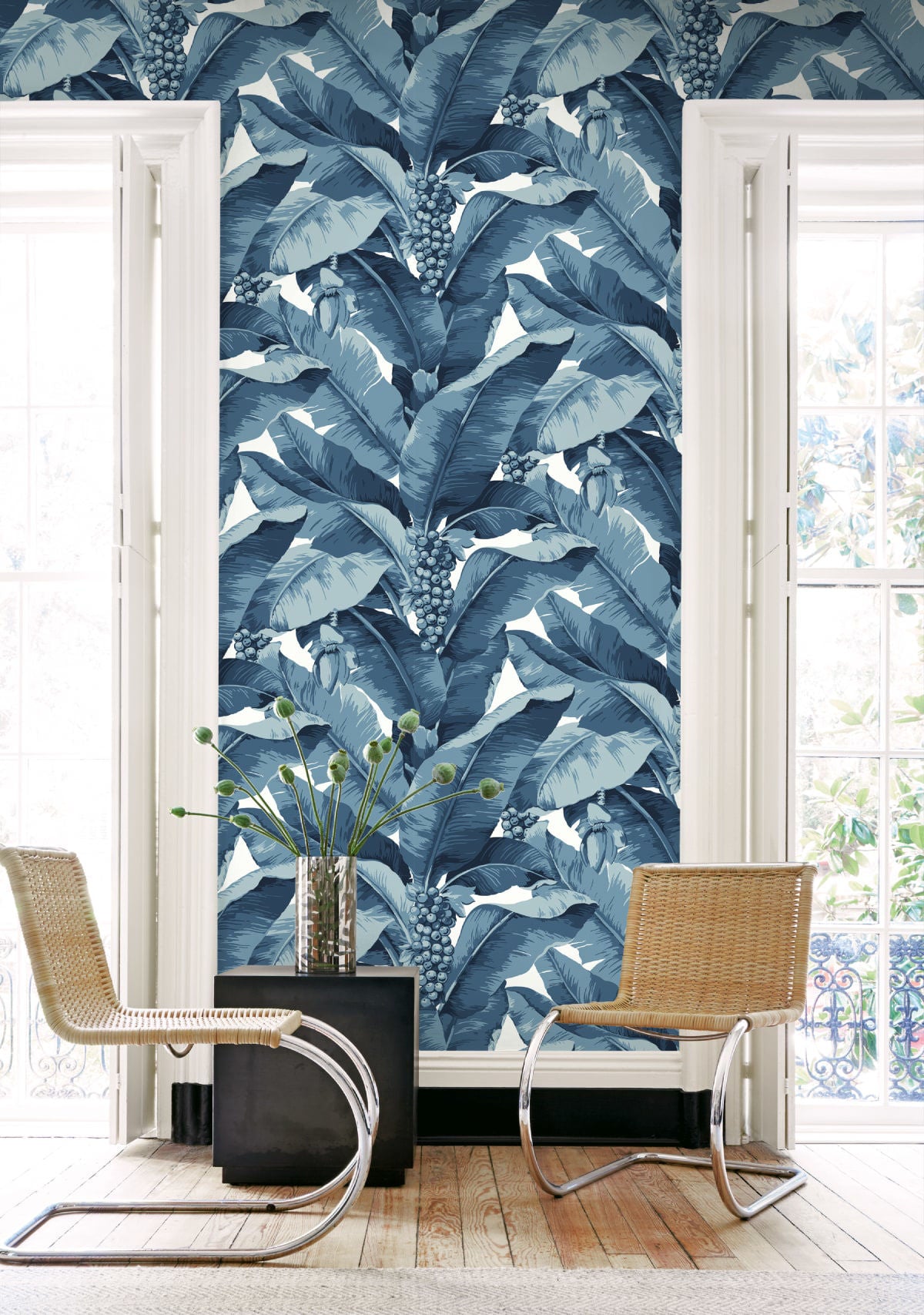 Paradisio Palm | Blue And White