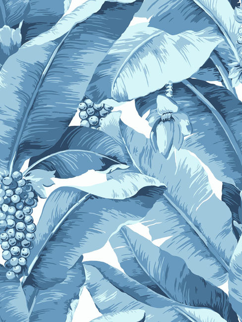 Paradisio Palm | Blue And White