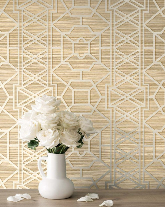Pei Ling Lattice | Gold Metallic