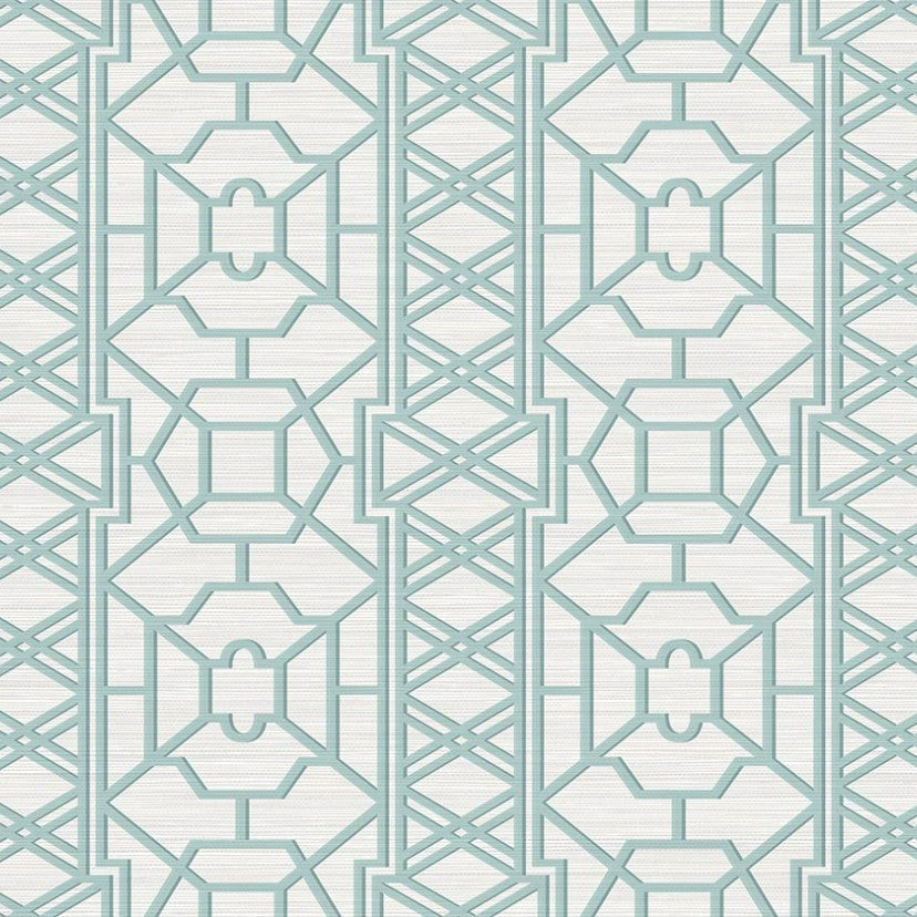 Pei Ling Lattice | Topaz Blue