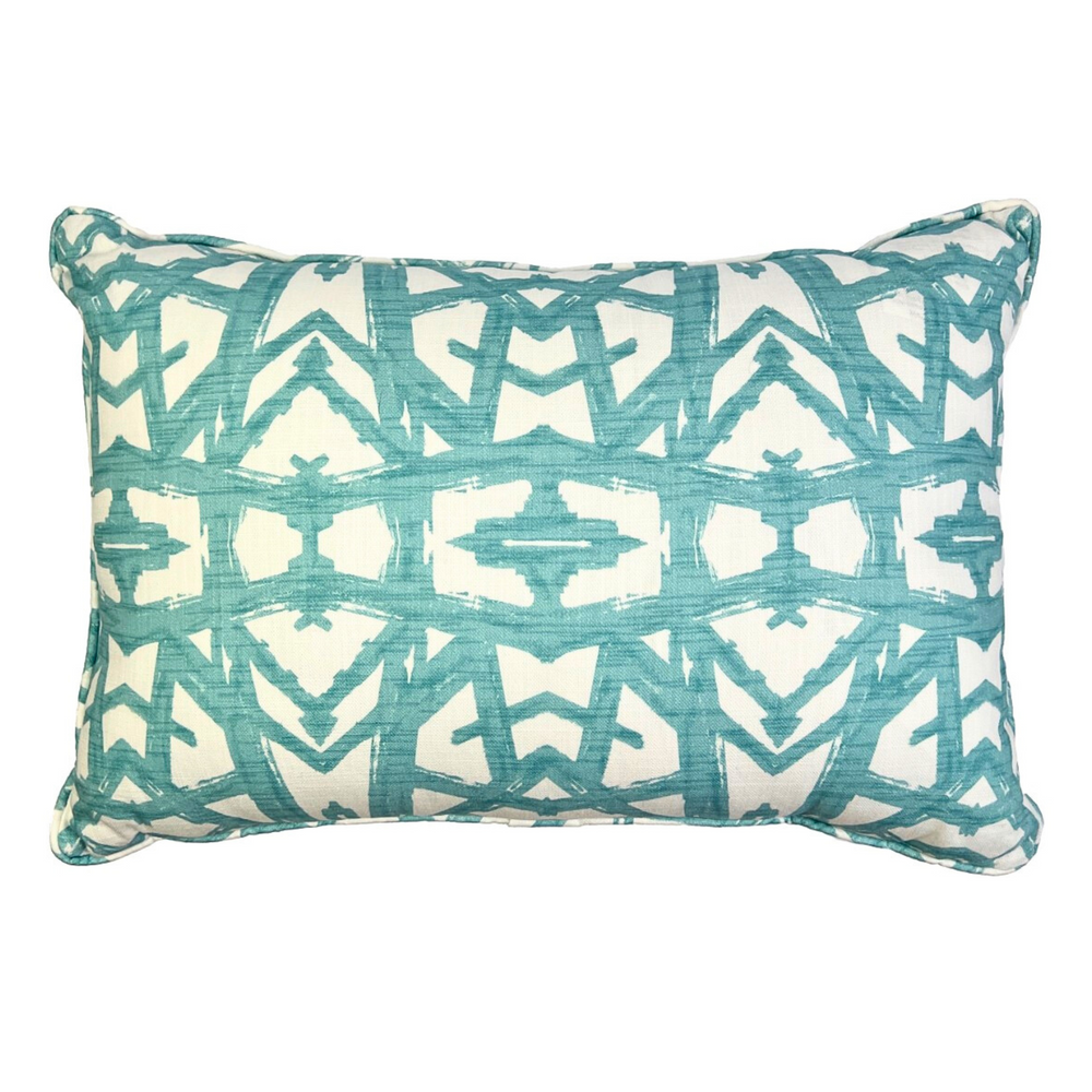Zambia Pillow | Aqua